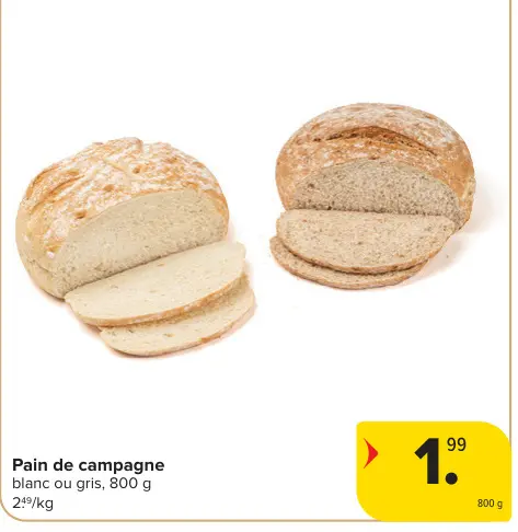 Offre: Pain de campagne