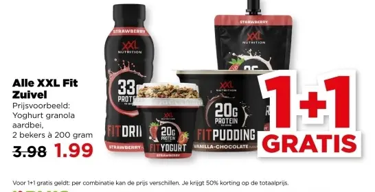 Aanbieding: XXL Fit Zuivel