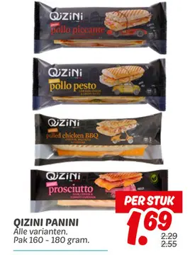 Aanbieding: Qizini panini