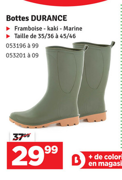 Aanbieding: Bottes DURANCE