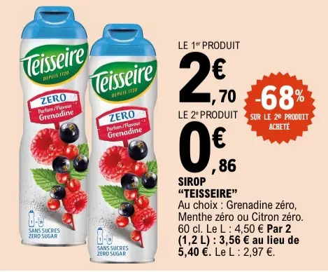 Promotie: Sirop