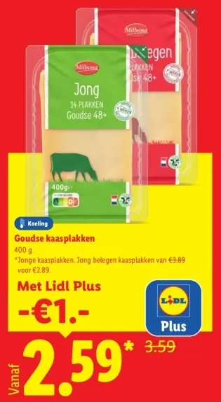 Aanbieding: Goudse kaasplakken