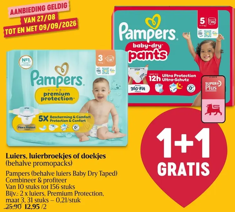 Promotie: Luiers, luierbroekjes of doekjes