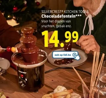 Promotie: Chocoladefontein