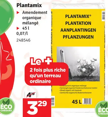 Offre: Plantamix