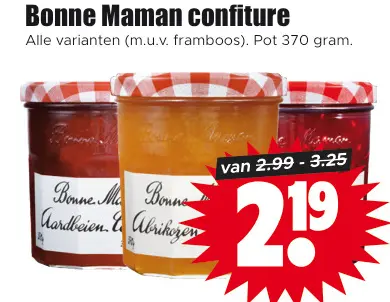 Aanbieding: Bonne Maman confiture