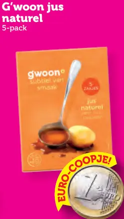 Aanbieding: Jus naturel