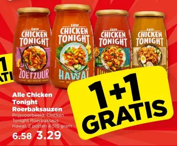 Aanbieding: Alle Chicken Tonight Roerbaksauzen