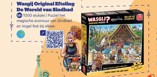 Aanbieding: Iconics 3D-puzzel Vrijheidsbeeld
