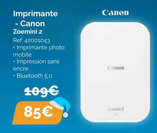 Offre: Imprimante - Canon Zoemini 2