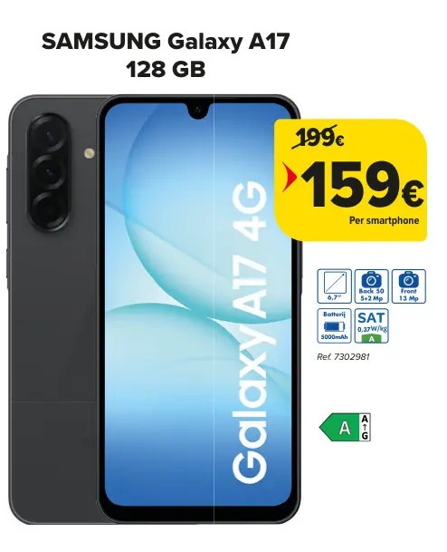 Promotie: Galaxy A17