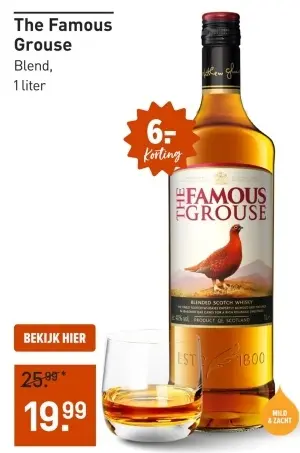 Aanbieding: The Famous Grouse