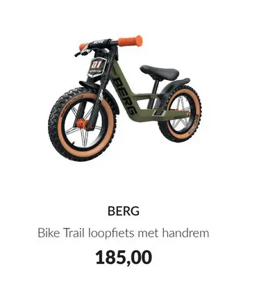 Aanbieding: Bike Trail loopfiets met handrem