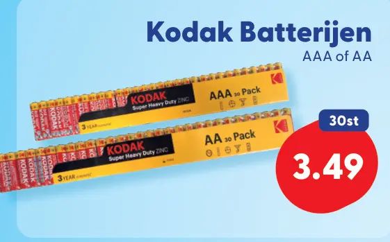 Aanbieding: Batterijen