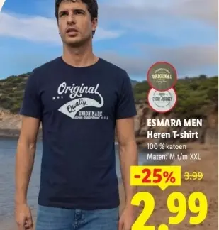 Aanbieding: Heren T-shirt