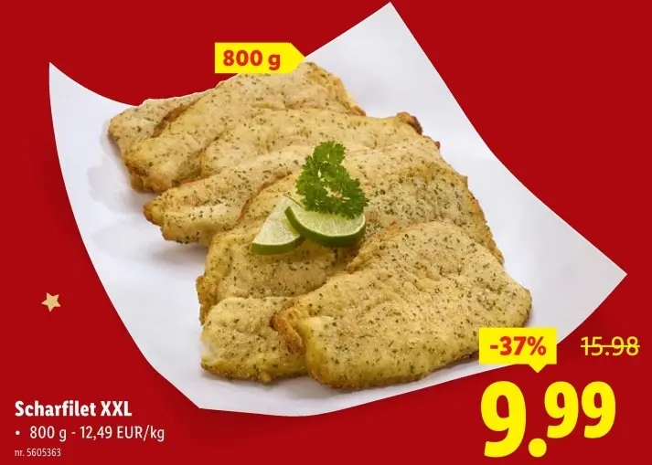 Promotie: Scharfilet XXL