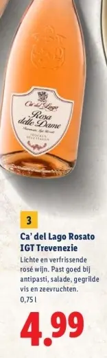Aanbieding: Ca' del Lago Rosato IGT Trevenezie