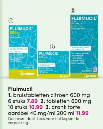 Aanbieding: Fluimucil