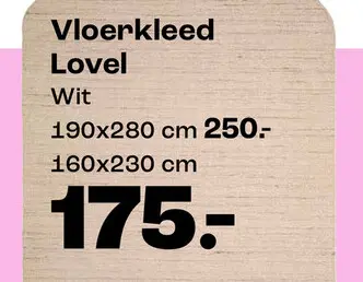 Aanbieding: Vloerkleed Lovel