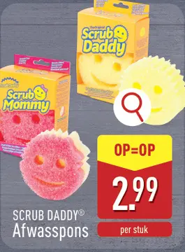 Aanbieding: SCRUB DADDY Afwasspons
