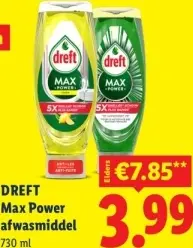 Aanbieding: Max Power afwasmiddel