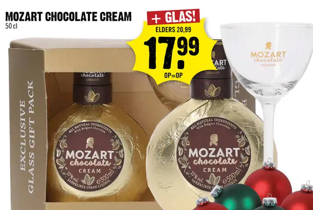 Aanbieding: Mozart chocolate cream