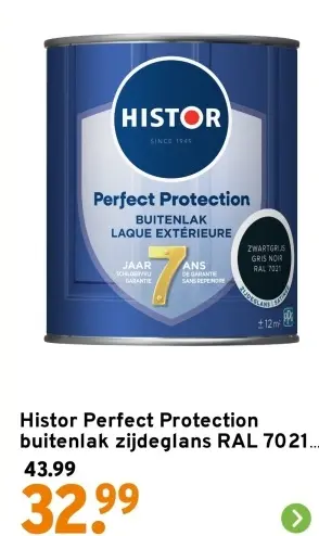 Aanbieding: Perfect Protection buitenlak zijdeglans RAL 7021