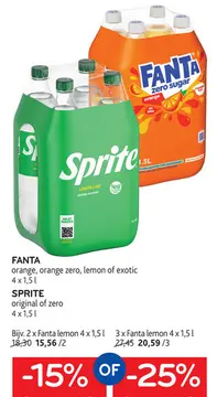 Aanbieding: Fanta lemon