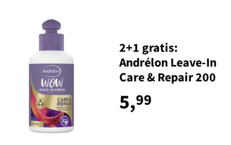 Promotie: Andrélon Leave-In Care & Repair