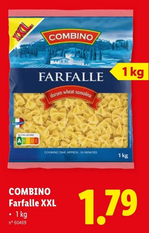Offre: Farfalle XXL