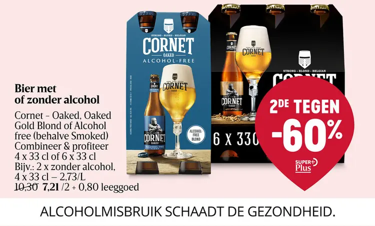 Aanbieding: Bier met of zonder alcohol