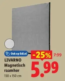 Aanbieding: Magnetisch raamhor