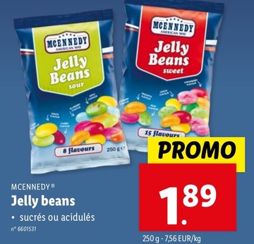 Offre: MCENNEDY Jelly Beans