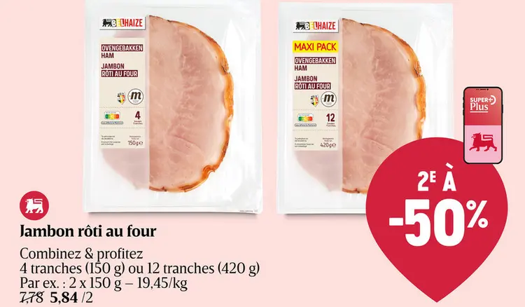 Offre: Jambon rôti au four