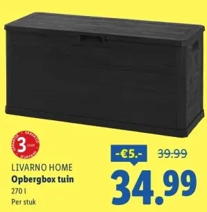 Aanbieding: Opbergbox tuin
