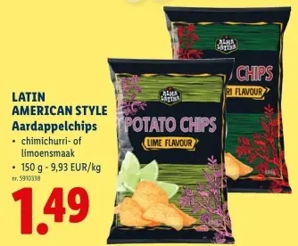 Promotie: Aardappelchips