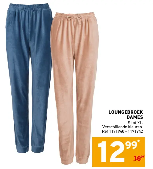 Promotie: Loungebroek dames