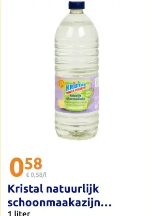 Aanbieding: natuurlijk schoonmaakazijn...
