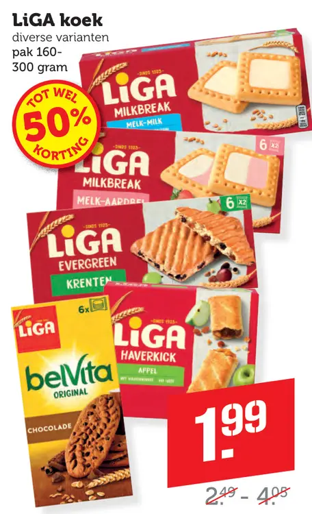 Aanbieding: LiGA koek