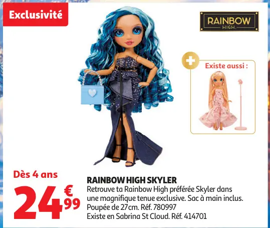 Promotie: Rainbow high skyler