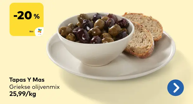 Promotie: Griekse olijvenmix