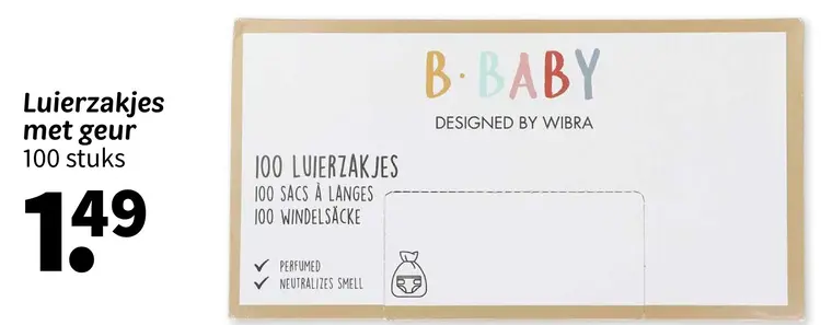 Promotie: Luierzakjes met geur