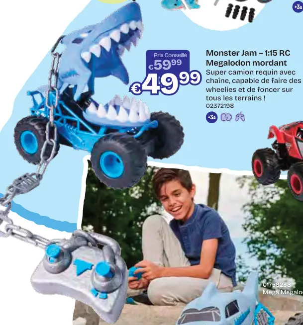 Offre: Megalodon mordant