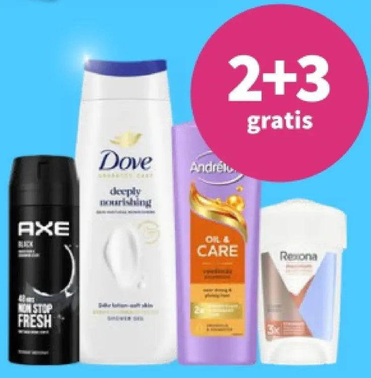 Promotie: Deodorant en douchegel
