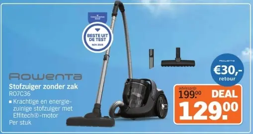 Aanbieding: Stofzuiger zonder zak