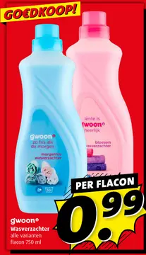 Aanbieding: gwoon Wasverzachter