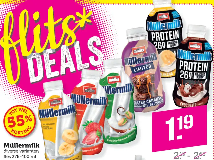 Aanbieding: Müllermilk