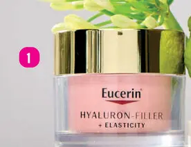 Offre: Eucerin Hyaluron-Filler +Elasticity Soin de Jour Rose IP30 50ml