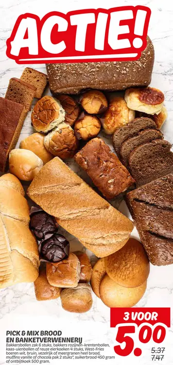 Aanbieding: Pick & mix brood en banketverwennerij