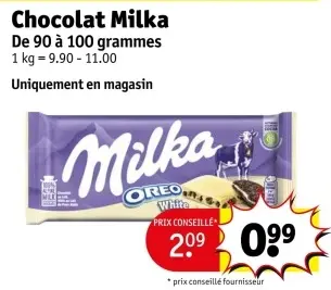 Offre: Chocolat